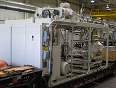 Preventive maintenance on blow molding machines and extruders